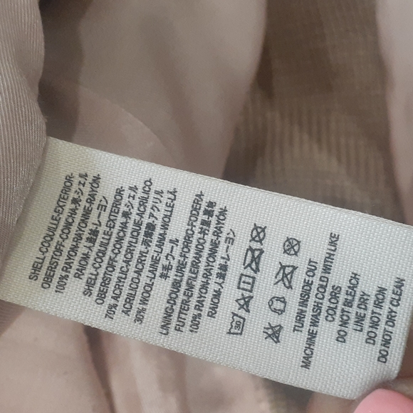 Free people women's vegan leather light pink bomber jacket size 6 - Picture 15 of 16